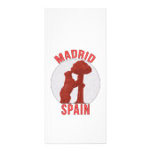 Madrid Spanien Werbekarte (Hinten)
