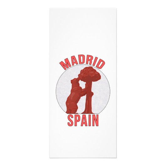 Madrid Spanien Werbekarte (Hinten)