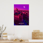 Madrid Stadt Poster (Küche)