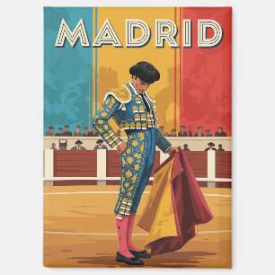 Madrid Stierkämpfer Spanien Reise Magnet
