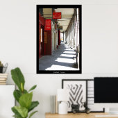 Madrid Street Print Poster (Heimbüro)