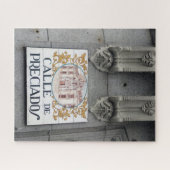 Madrid Street Sign - 16x20 - 520 Stk Jigsaw Puzzle (Horizontal)