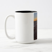 Madrid — Sunset over Callao Mug