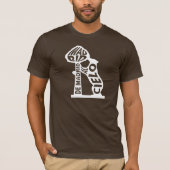Madrid to Heaven Typographic - Bear and Tree T-Shirt (Vorderseite)