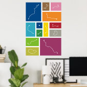 Madrid - Transitpaletten Poster (Heimbüro)