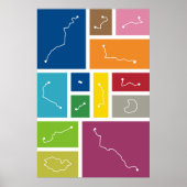 Madrid - Transitpaletten Poster (Vorne)