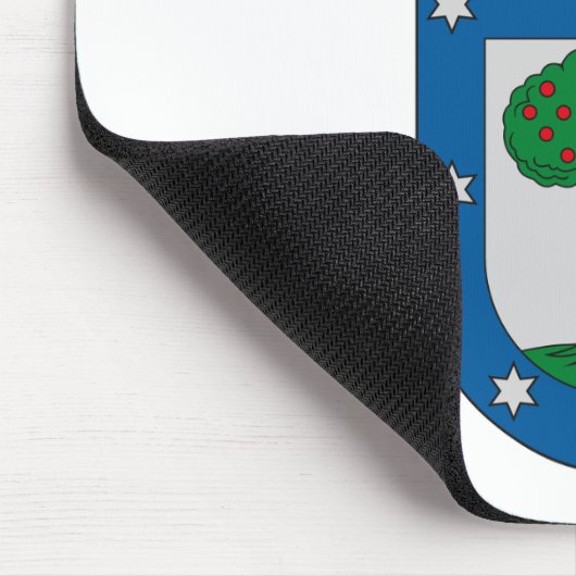 Madrid-Wappen Mousepad (Ecke)