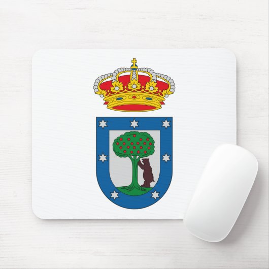 Madrid-Wappen Mousepad (Mit Mouse)