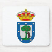 Madrid-Wappen Mousepad (Vorne)