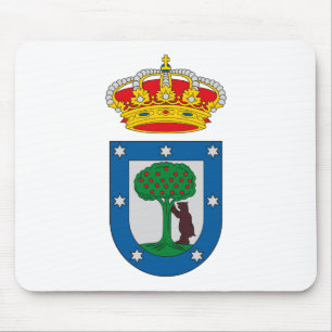 Madrid-Wappen Mousepad