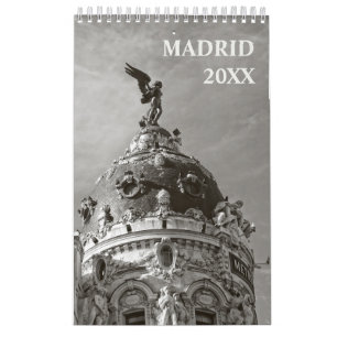 Madrider Kalender 12 Monate