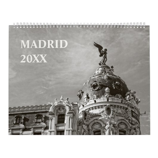 Madrider Kalender 12 Monate (Titelbild)