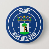 Madrider RundEmblem Button (Vorderseite)