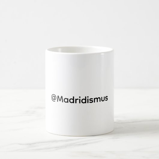 @Madridismus Kaffeetasse (Mittel)