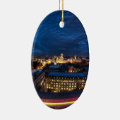 Madrids Skyline Keramikornament (Rechts)