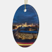 Madrids Skyline Keramikornament (Links)
