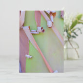 Madrone Baumrinde Abstrakt Dankeskarte (Stehend Vorderseite)