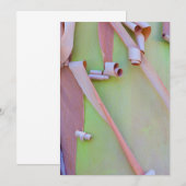 Madrone Baumrinde Abstrakt Dankeskarte (Vorne/Hinten)