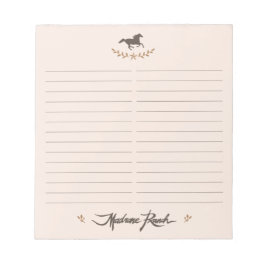 Madrone Ranch Notepad 2 Notizblock