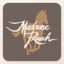 Madrone Ranch-Untersetzer 1