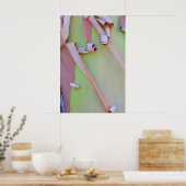 Madrone Tree Bark Abstrakt Poster (Küche)