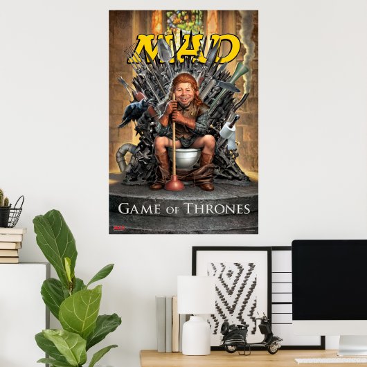 MAD's Game of Thrones Satire Poster (Heimbüro)