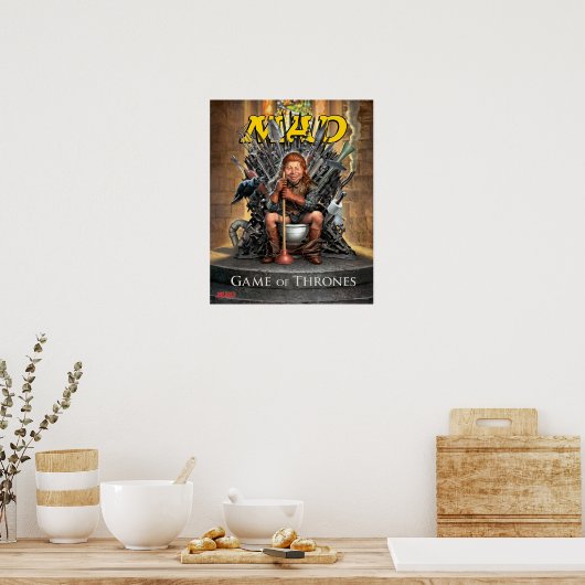 MAD's Game of Thrones Satire Poster (Küche)