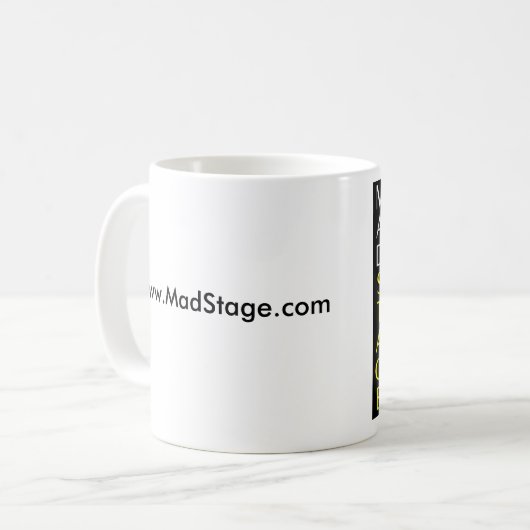 MadStage Tasse (Vorderseite Links)
