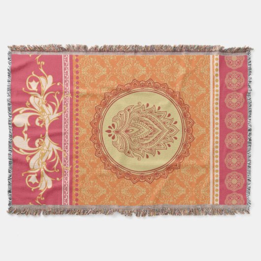 MADURAI ~ Throw Blanket Decke (Vorderseite)