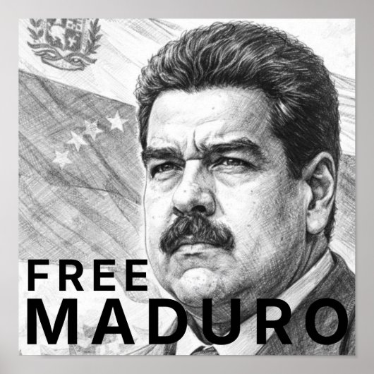 Maduro befreien poster (Vorne)