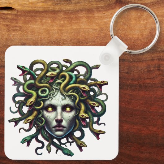 Madusa Schlüsselanhänger (Rückseite)