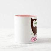 Mãe Coruja Assumida Zweifarbige Tasse (Mittel)