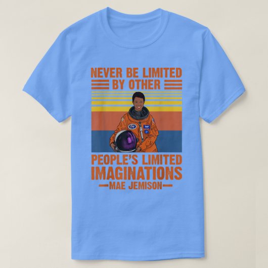 Mae Jemison American Black Woman Astronaut Jemison T-Shirt (Design vorne)
