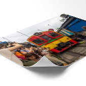 Mae Klong railway market Poster (Ecke)