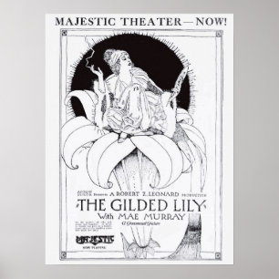 Mae Murray 1921 Vintages Filmanzeigenplakat Poster