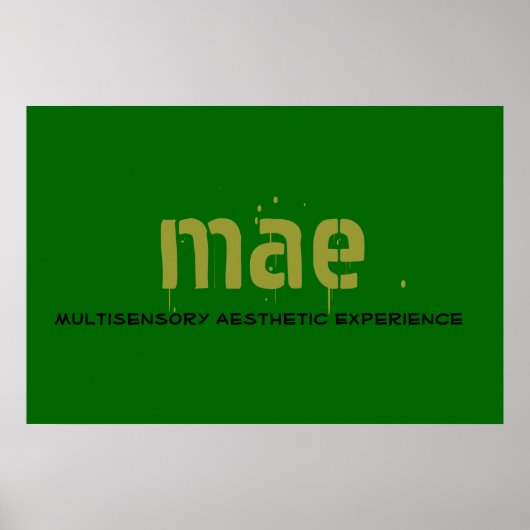 MAE POSTER (Vorne)