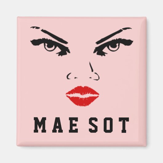 Mae Sot, Thailändische Frau Magnet (Vorne)