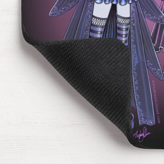 Maegan u. Haylee gotische Couture-Feen Mousepad (Ecke)