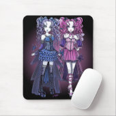 Maegan u. Haylee gotische Couture-Feen Mousepad (Mit Mouse)