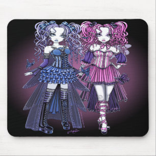Maegan u. Haylee gotische Couture-Feen Mousepad