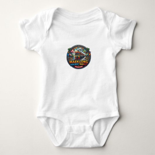 MAEKLONG-BAHNMARKT BABY STRAMPLER (Vorderseite)