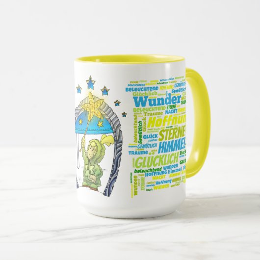 Mael - Glückliche Stern /  Tasse (VorderseiteRechts)