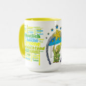 Mael - Glückliche Stern /  Tasse (Vorderseite Links)