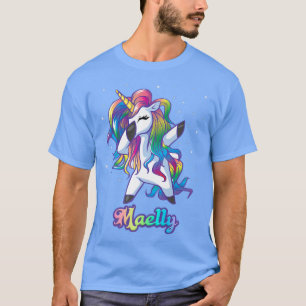 MAELLY Einhorn-Geschenke für Mädchen Geburtstagsge T-Shirt