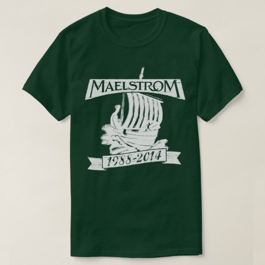 Maelstrom WHITE T-Shirt (Design vorne)