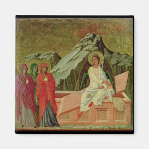 Maesta: Die drei Maries am Grab Christi Magnet