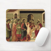 Maesta: Jesus vor Herod, 1308-11 Mousepad (Mit Mouse)