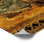 MAESTA , JUNGFRAU MIT KIND von Simone Martini Poster (Ecke)