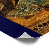 MAESTA , JUNGFRAU MIT KIND von Simone Martini Poster (Ecke)