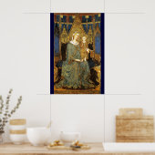 MAESTA , JUNGFRAU MIT KIND von Simone Martini Poster (Küche)